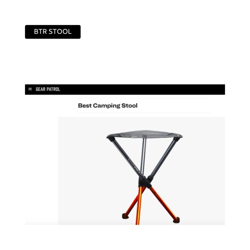 Gear Patrol: The 13 Best Camping Chairs of 2021 - [USA] Hillsound Equipment
